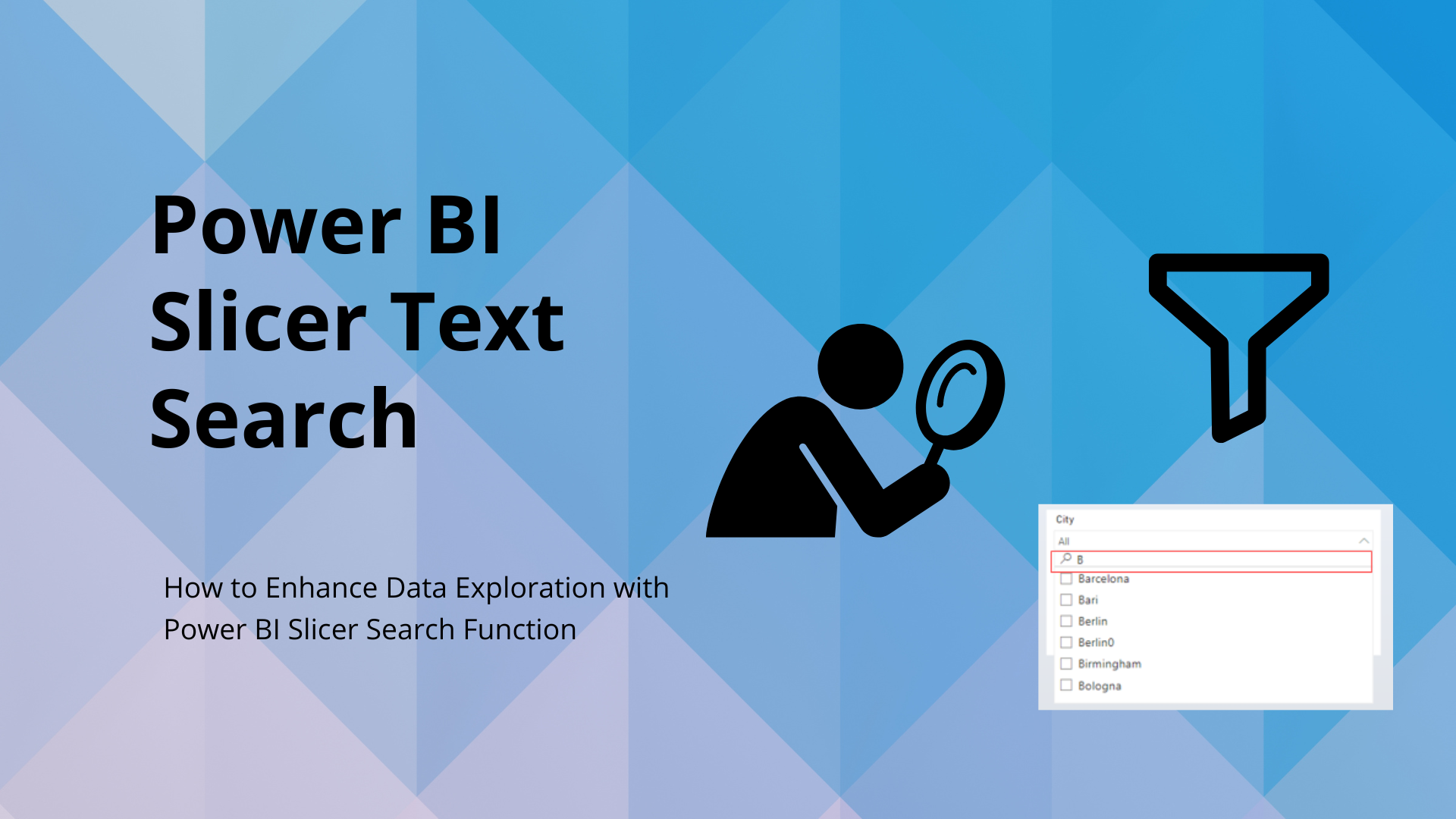 Power BI Slicer Search Function How To Enhance Data Exploration