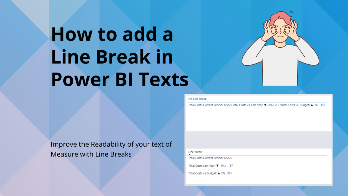 Learn how to add a Line Break in Power BI Text!