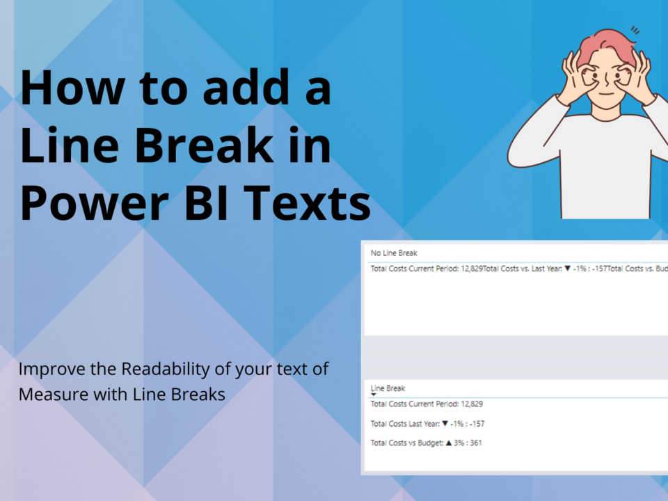 Learn how to add a Line Break in Power BI Text!