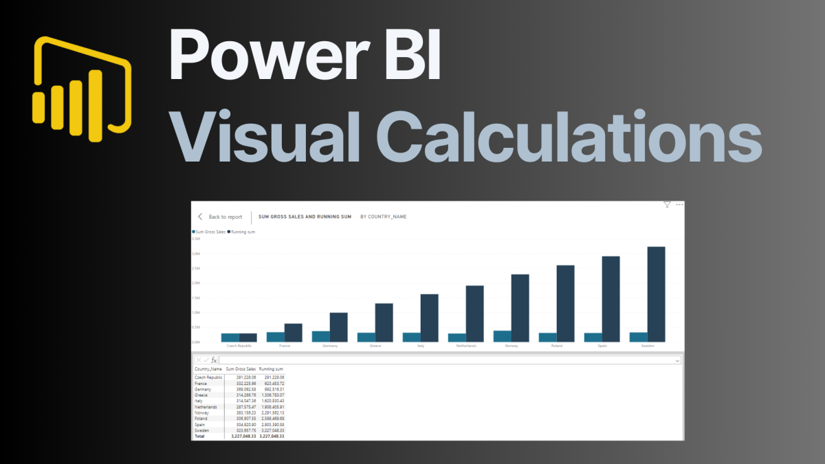 Power BI Visual Calculations