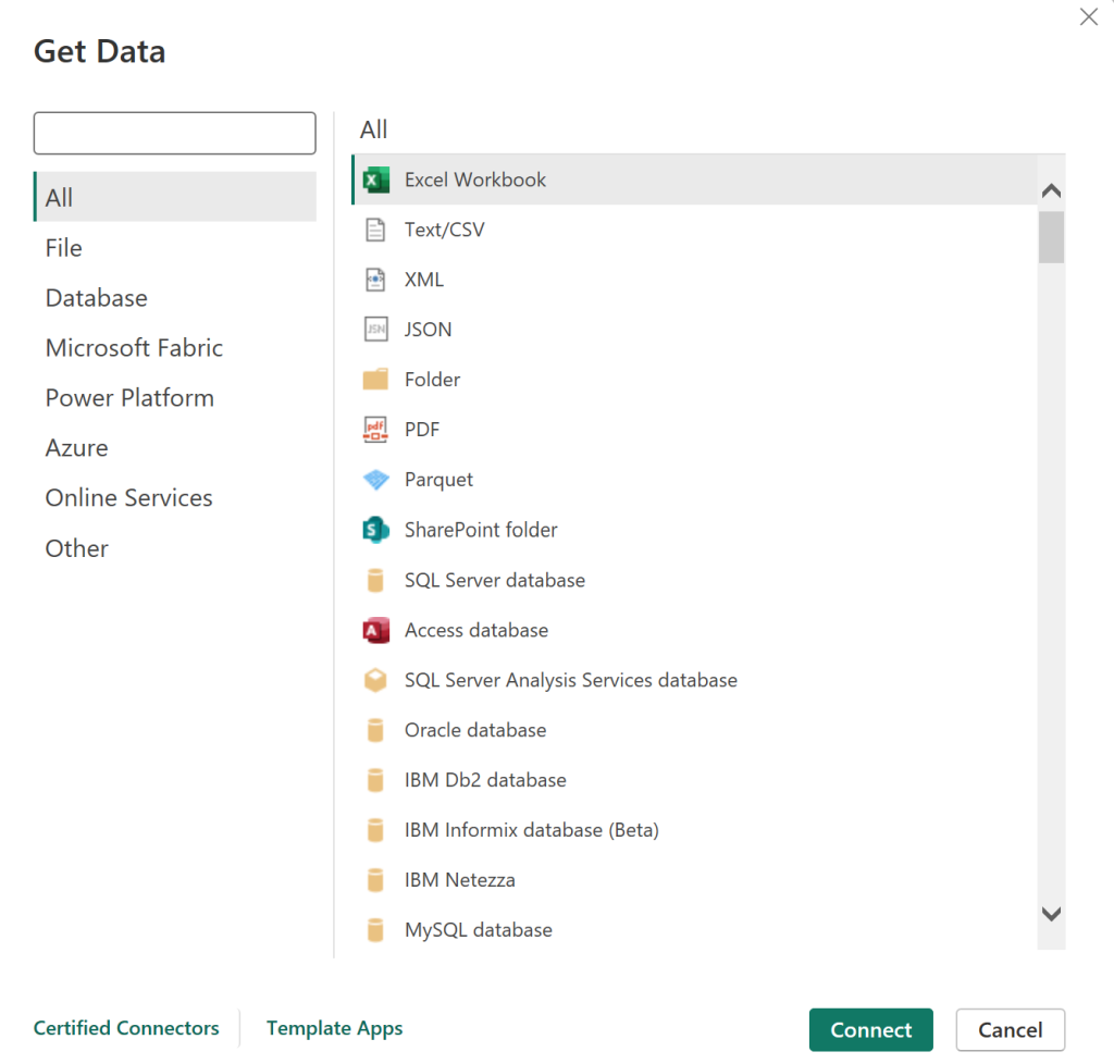 power bi data integration options