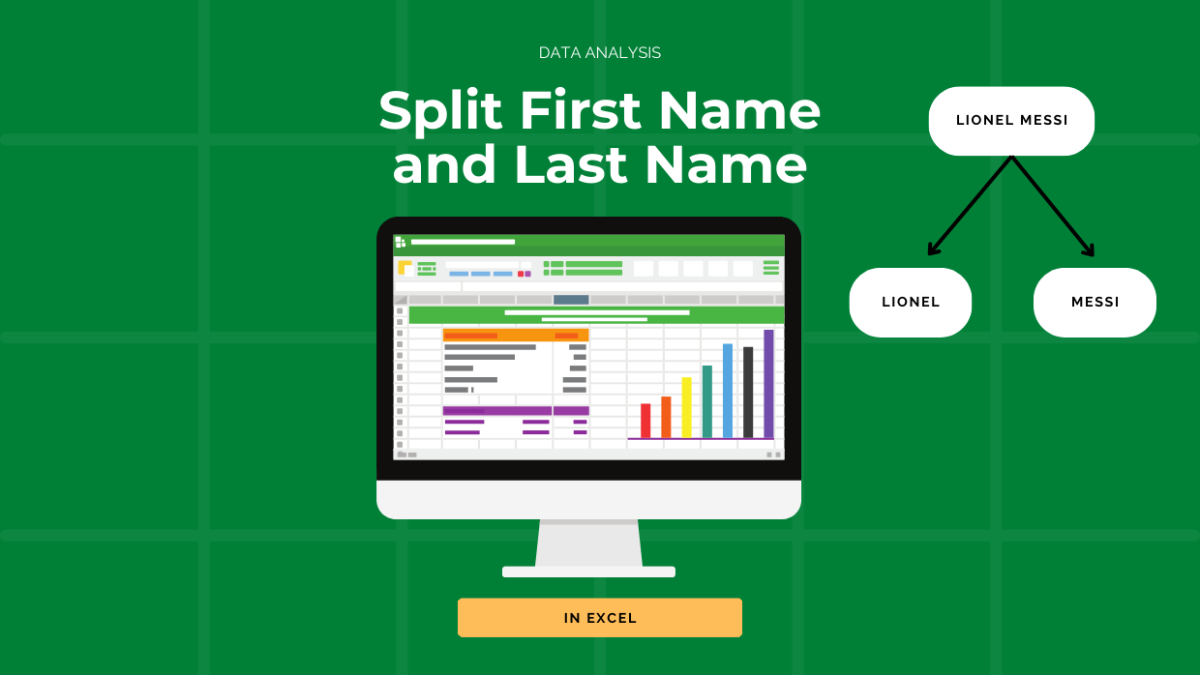 How To Separate Name and Surname in Excel