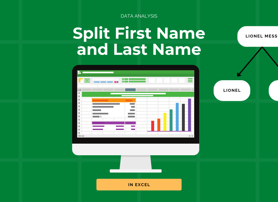 How To Separate Name and Surname in Excel