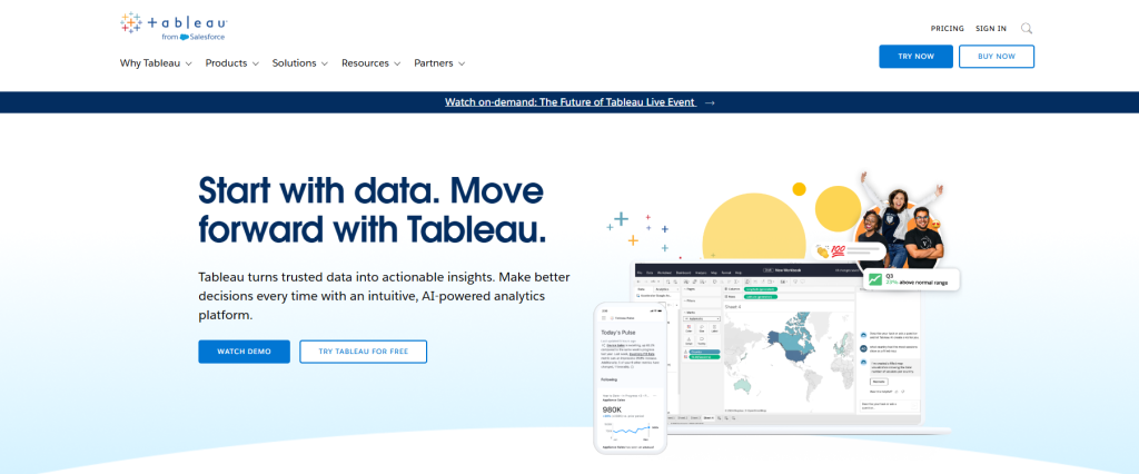 Business Intelligence Tool Tableau 