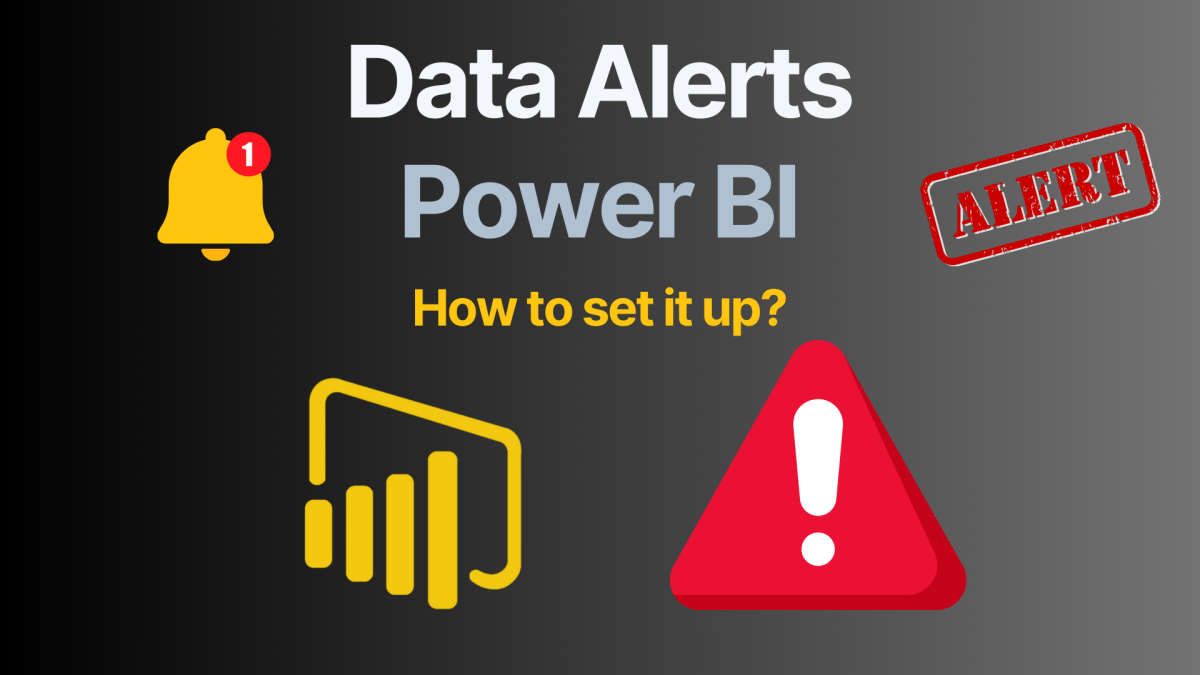 Data Alerts Power BI - How to set it up?