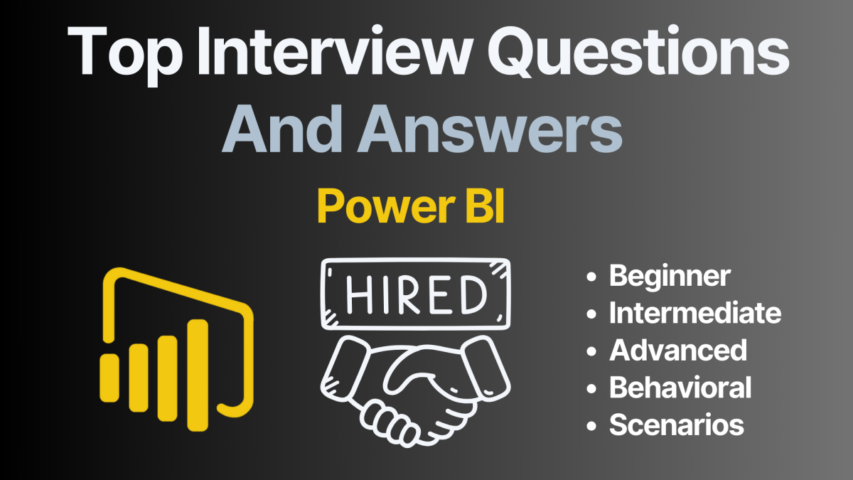 Top Power BI Interview Questions and Answers