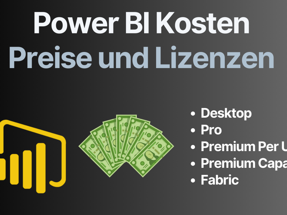 Power BI Koste - Preise und Lizenzen 2025