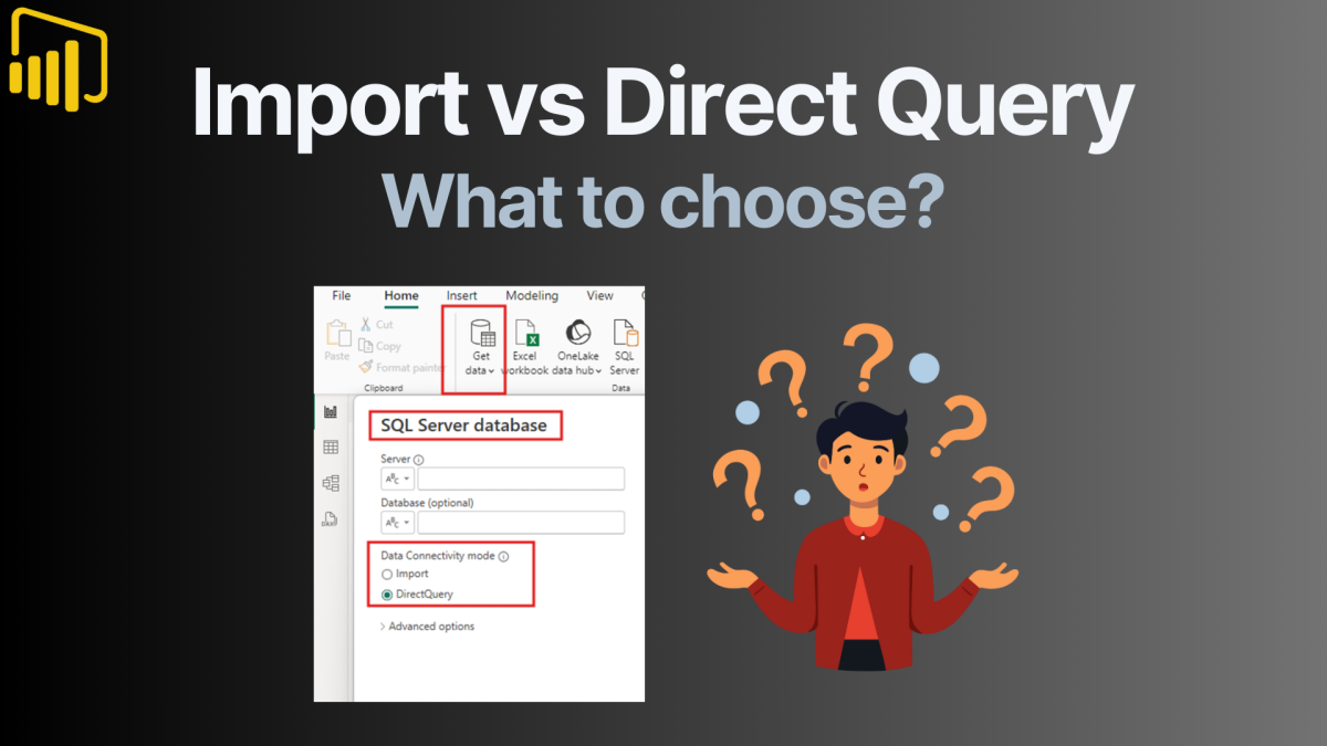Power BI Direct Query vs Import