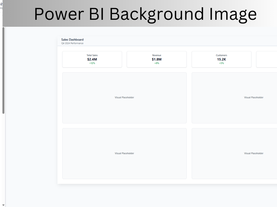 Power BI Background Image
