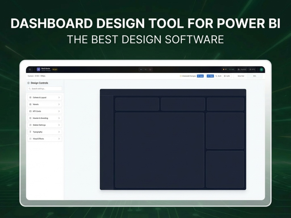 dashboard design tool for power bi
