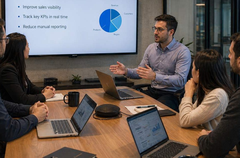Power BI Berater — Stakeholder-Alignment im Erstgespräch vor Projektstart